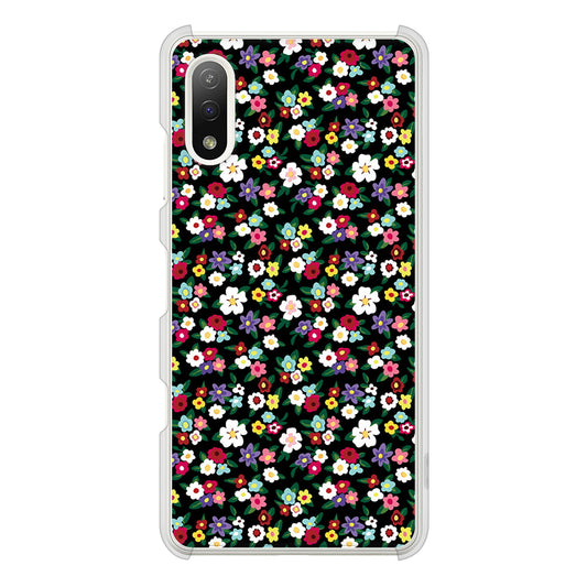 Xperia Ace II SO-41B docomo 高画質仕上げ 背面印刷 ハードケース リバティプリント