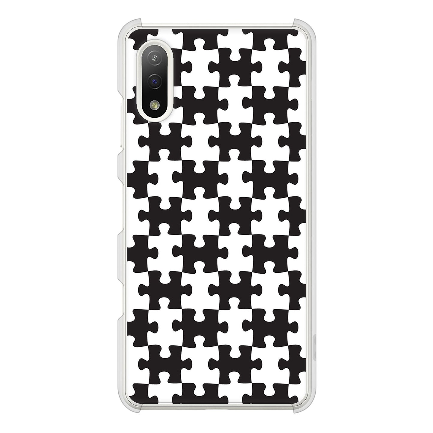 Xperia Ace II SO-41B docomo 高画質仕上げ 背面印刷 ハードケース ジグソーパズル