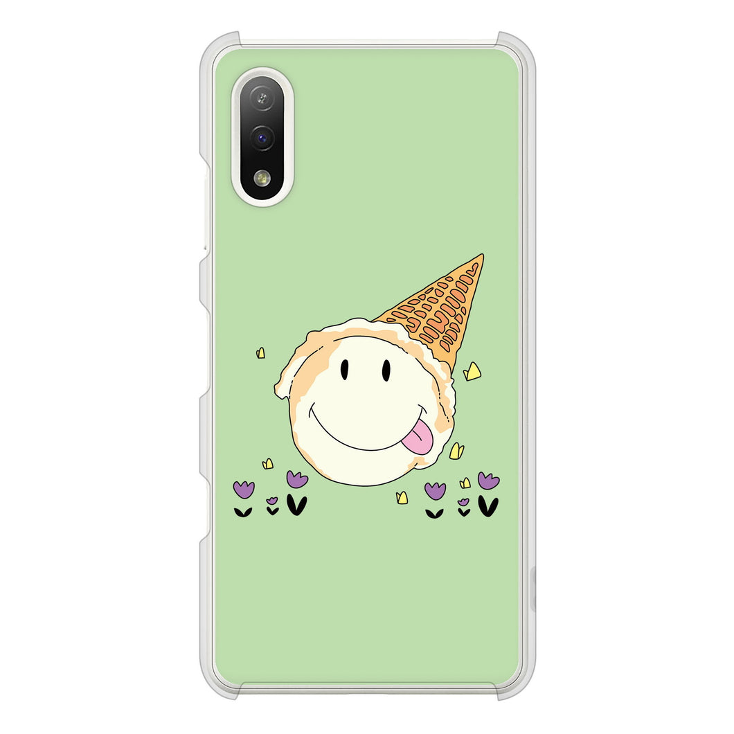 Xperia Ace II SO-41B docomo 高画質仕上げ 背面印刷 ハードケース スイーツイラスト
