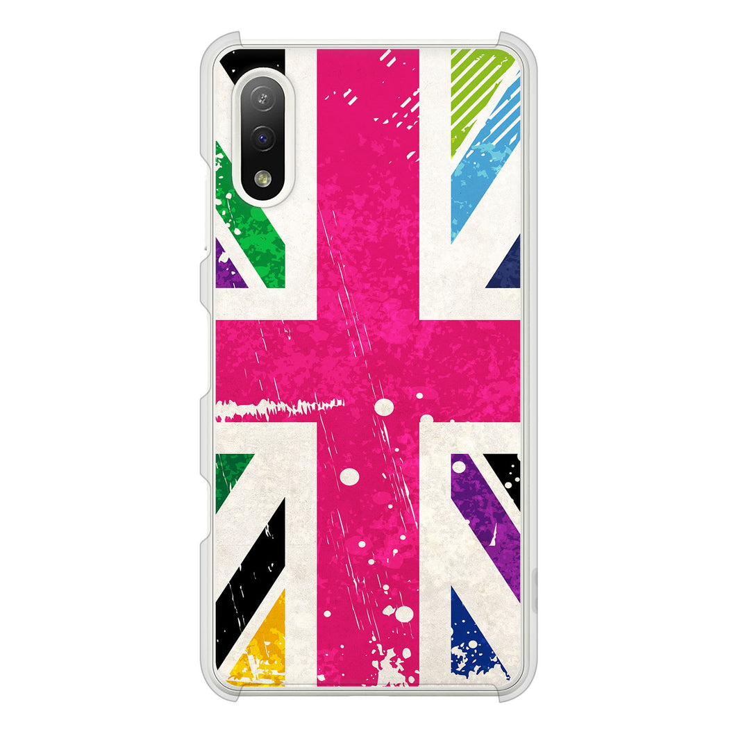 Xperia Ace II SO-41B docomo 高画質仕上げ 背面印刷 ハードケース ユニオンジャック