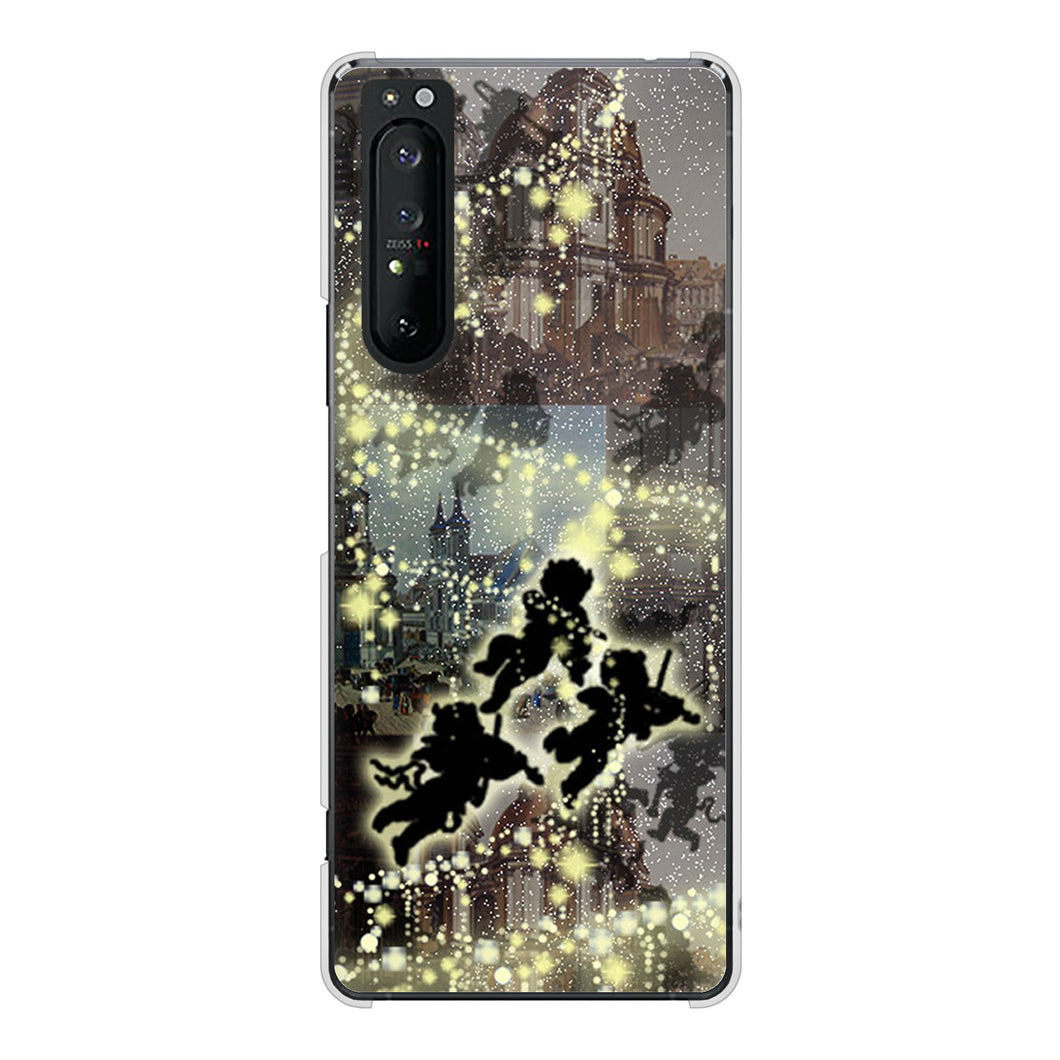 Xperia 1 II SO-51A docomo 高画質仕上げ 背面印刷 ハードケース 【253 天使の音楽隊】