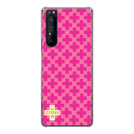 Xperia 1 II SO-51A docomo クロスドット ハードケース 背面印刷