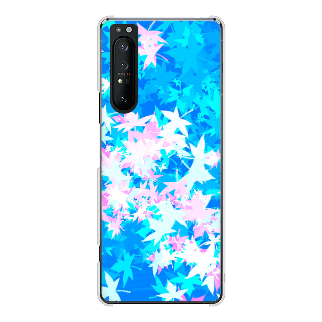 Xperia 1 II SO-51A docomo 高画質仕上げ 背面印刷 ハードケース パステルアート