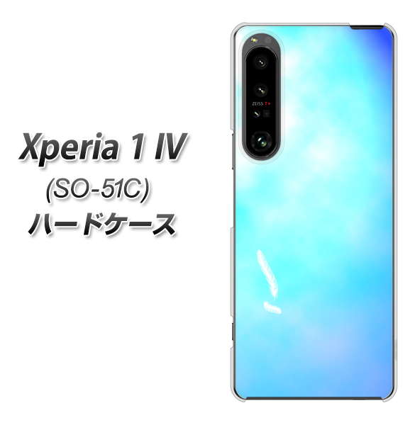 Xperia 1 IV SO-51C docomo 高画質仕上げ 背面印刷 ハードケース【YJ291 デザイン 光】