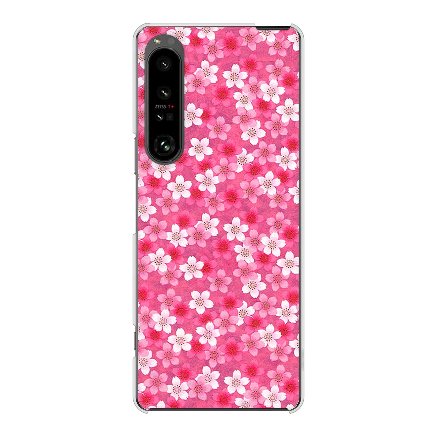 Xperia 1 V SO-51D docomo 高画質仕上げ 背面印刷 ハードケースリバティプリント