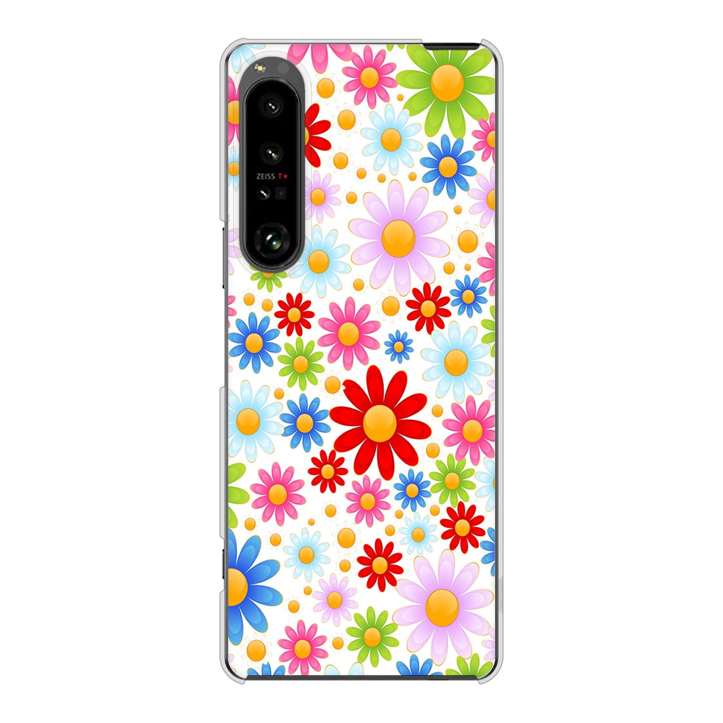 Xperia 1 V SO-51D docomo 高画質仕上げ 背面印刷 ハードケースリバティプリント