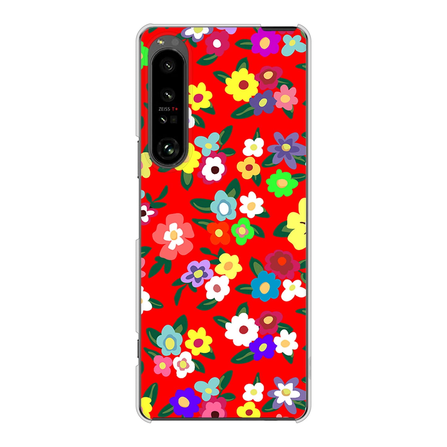 Xperia 1 V SO-51D docomo 高画質仕上げ 背面印刷 ハードケースリバティプリント