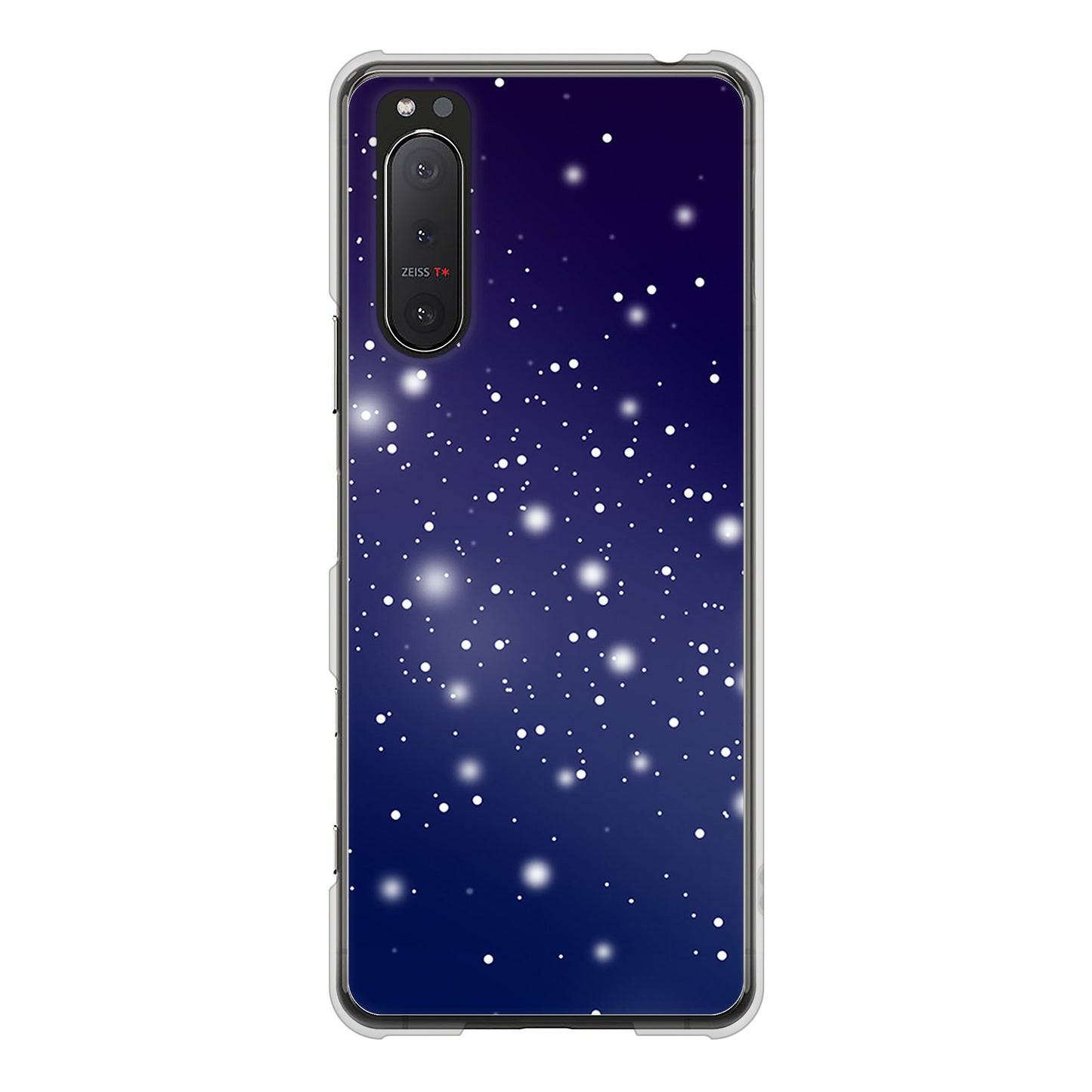 Xperia 5II SO-52A docomo 高画質仕上げ 背面印刷 ハードケース 【1271 天空の川】