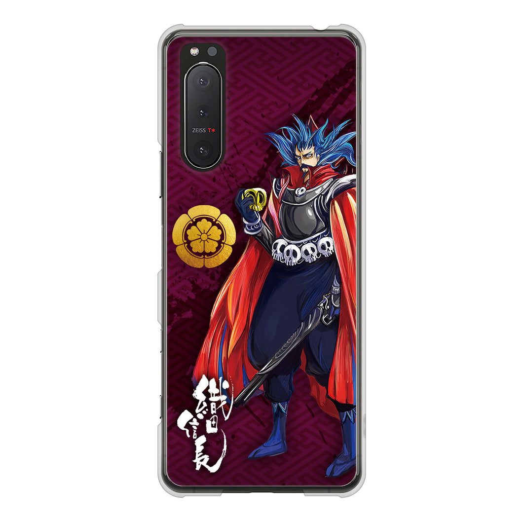 Xperia 5II SO-52A docomo 高画質仕上げ 背面印刷 ハードケース 家紋