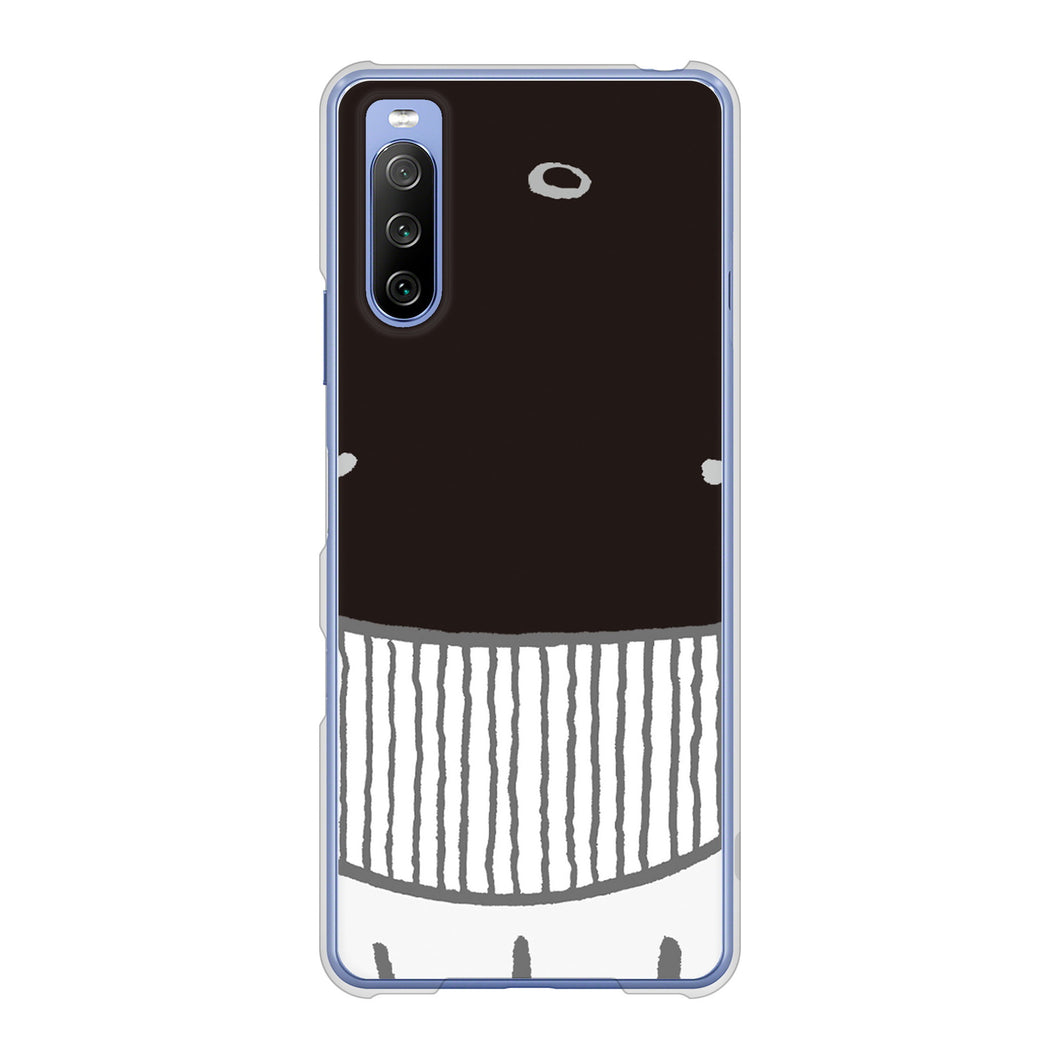 Xperia 10 III SO-52B docomo 高画質仕上げ 背面印刷 ハードケース ドアップアニマル