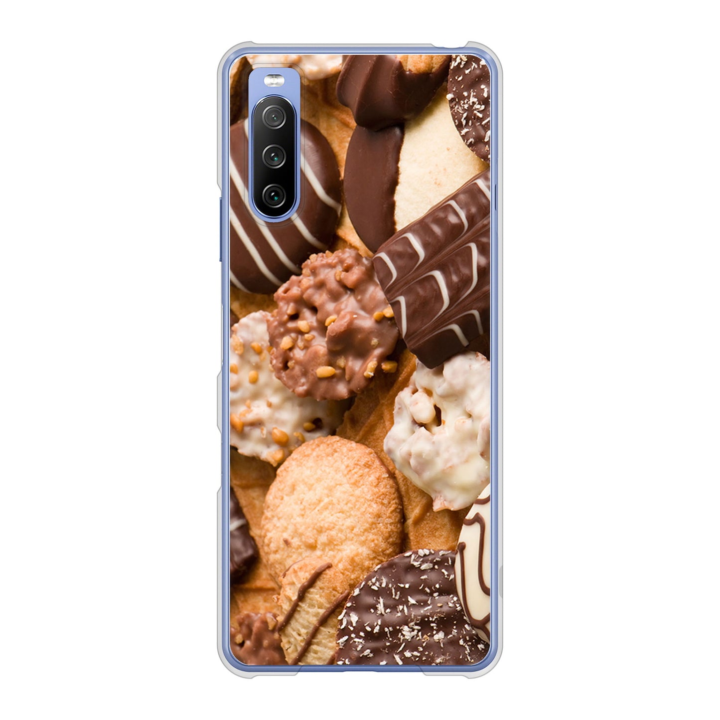 Xperia 10 III SO-52B docomo 高画質仕上げ 背面印刷 ハードケース スイーツ