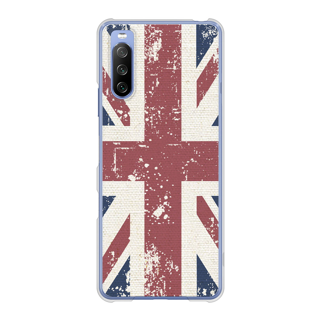 Xperia 10 III SO-52B docomo 高画質仕上げ 背面印刷 ハードケース ユニオンジャック