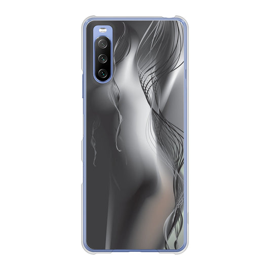 Xperia 10 III SO-52B docomo 高画質仕上げ 背面印刷 ハードケース 【566 ボディウォール】