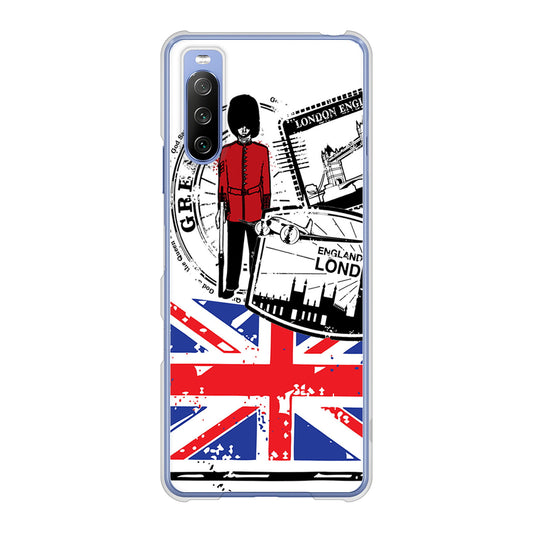 Xperia 10 III SO-52B docomo 高画質仕上げ 背面印刷 ハードケース イギリスの風景