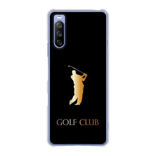 Xperia 10 III SO-52B docomo 高画質仕上げ 背面印刷 ハードケース 【610 GOLFCLUB】