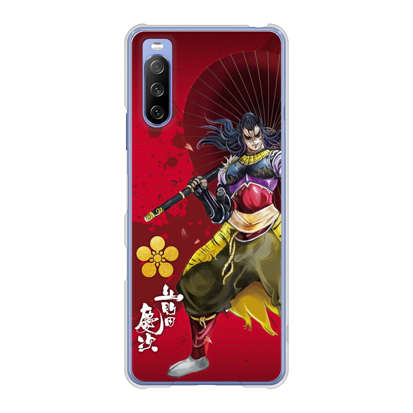 Xperia 10 III SO-52B docomo 高画質仕上げ 背面印刷 ハードケース 家紋