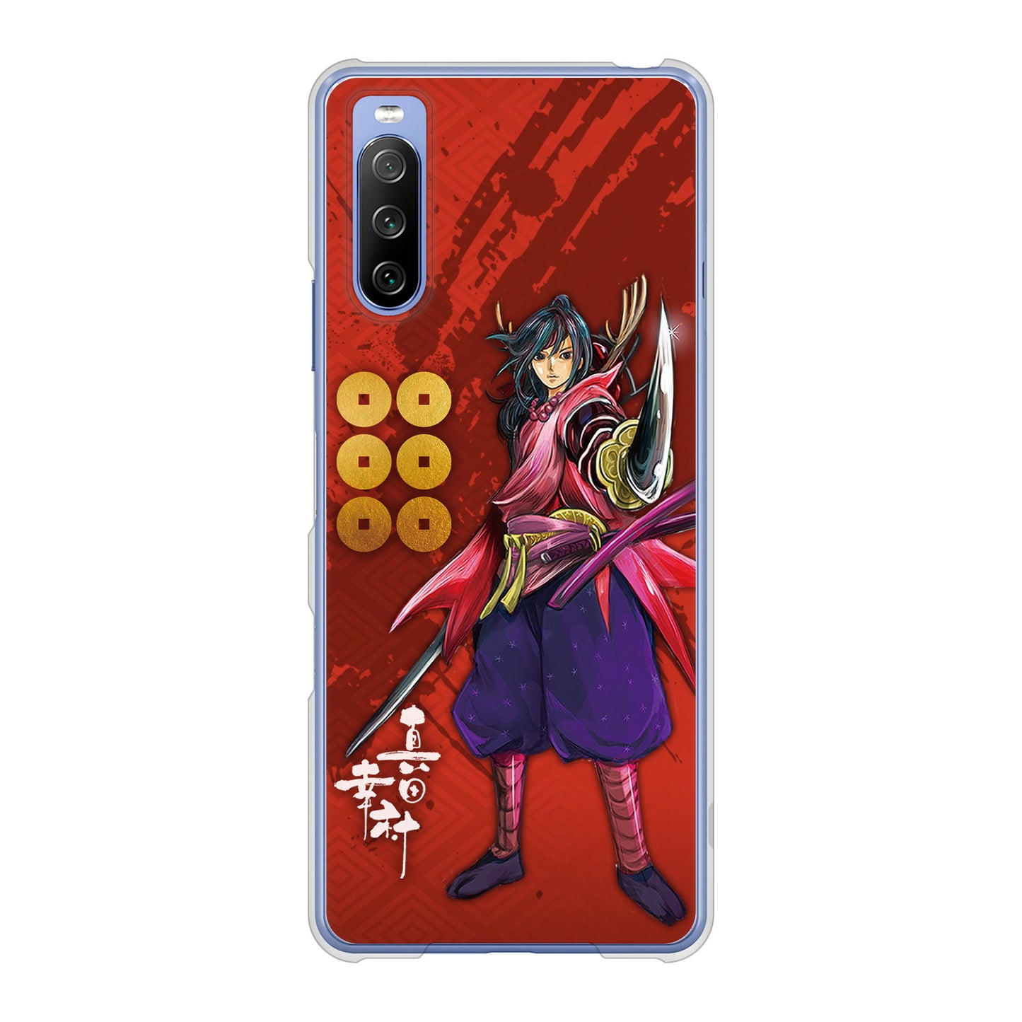 Xperia 10 III SO-52B docomo 高画質仕上げ 背面印刷 ハードケース 家紋