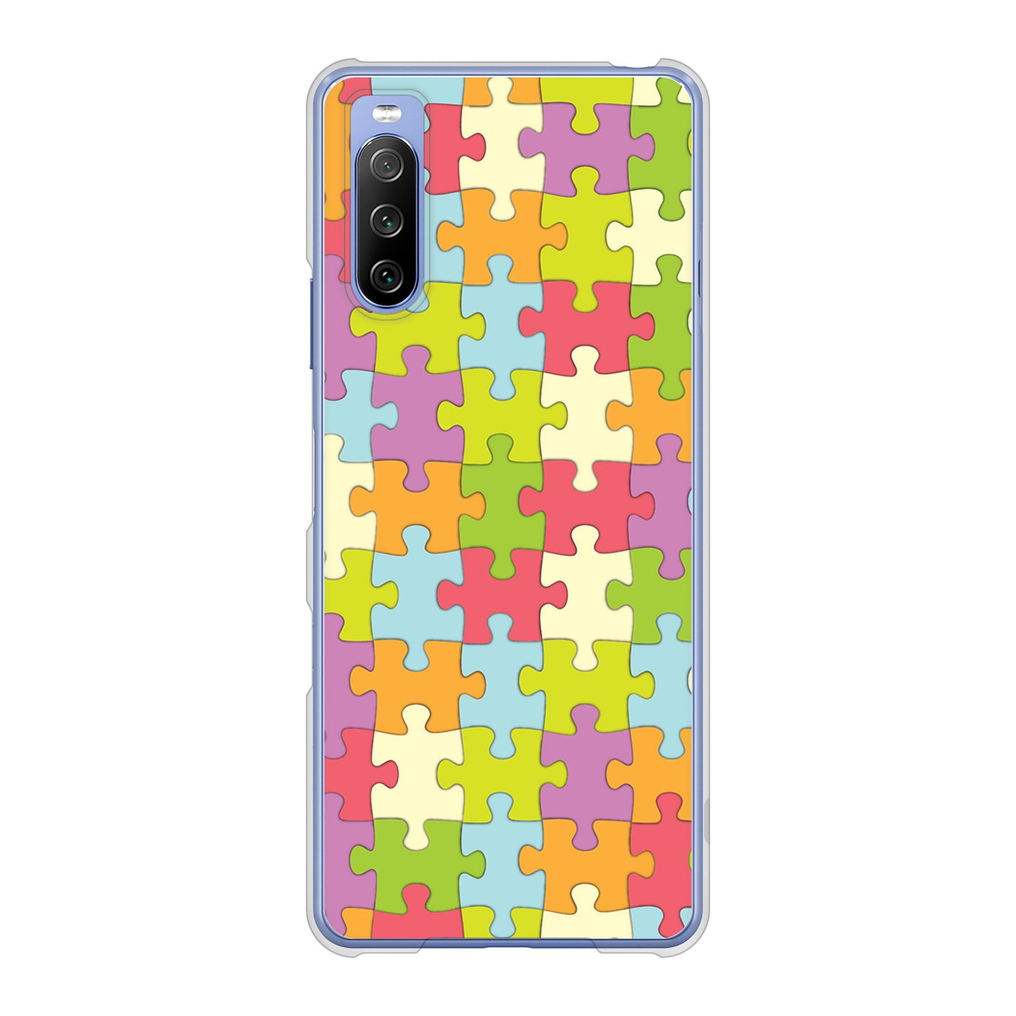 Xperia 10 III SO-52B docomo 高画質仕上げ 背面印刷 ハードケース ジグソーパズル