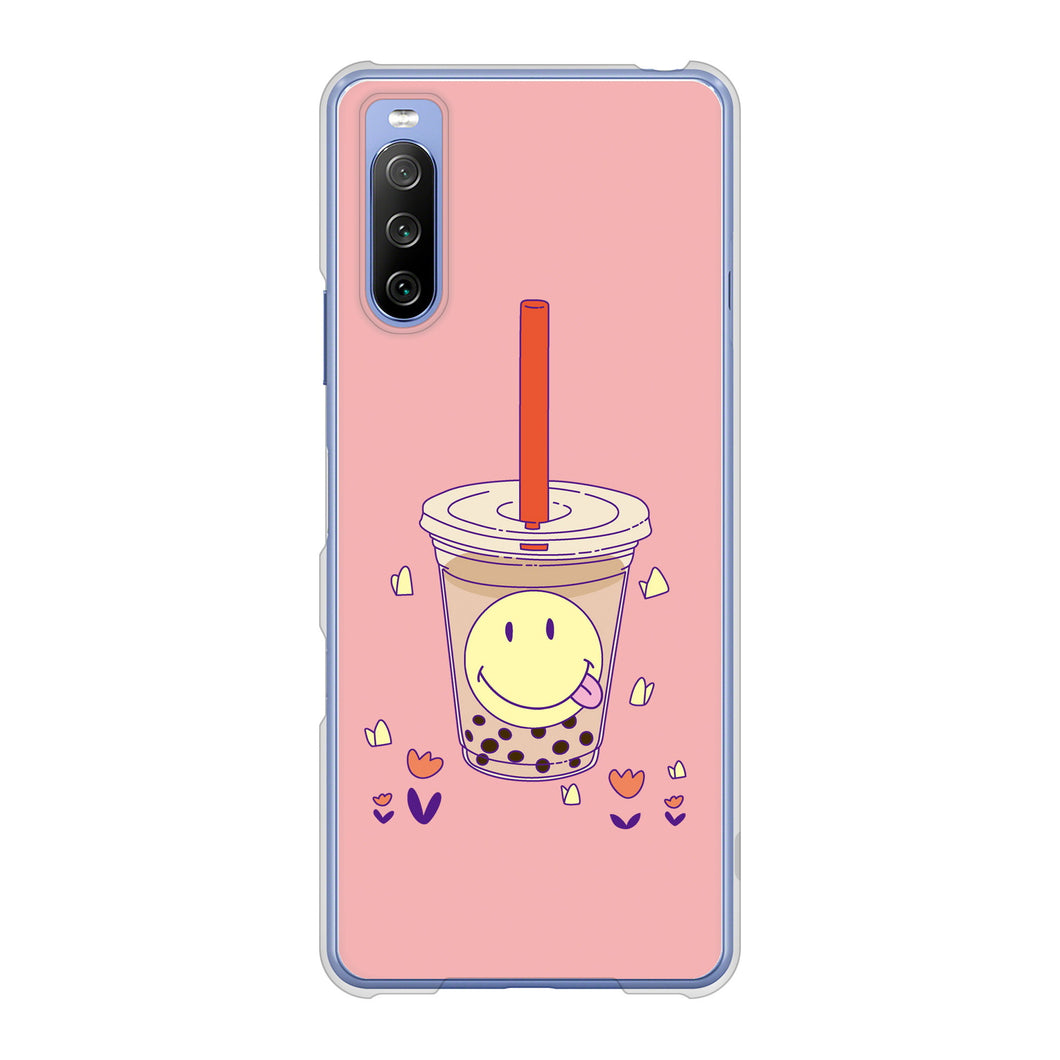 Xperia 10 III SO-52B docomo 高画質仕上げ 背面印刷 ハードケース スイーツイラスト