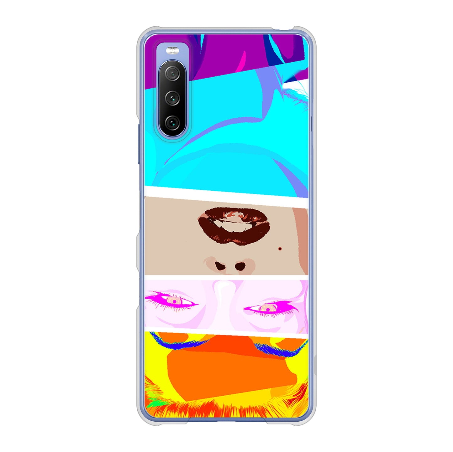Xperia 10 III SO-52B docomo 高画質仕上げ 背面印刷 ハードケース マリリンモンローデザイン