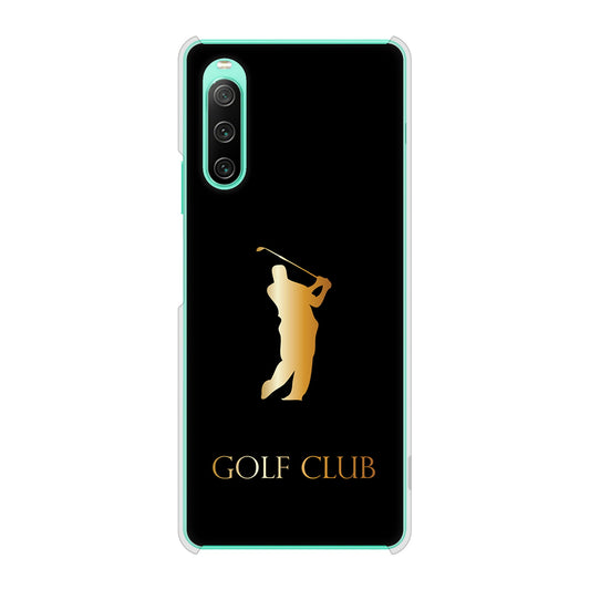 Xperia 10 IV SO-52C docomo 高画質仕上げ 背面印刷 ハードケース 【610 GOLFCLUB】