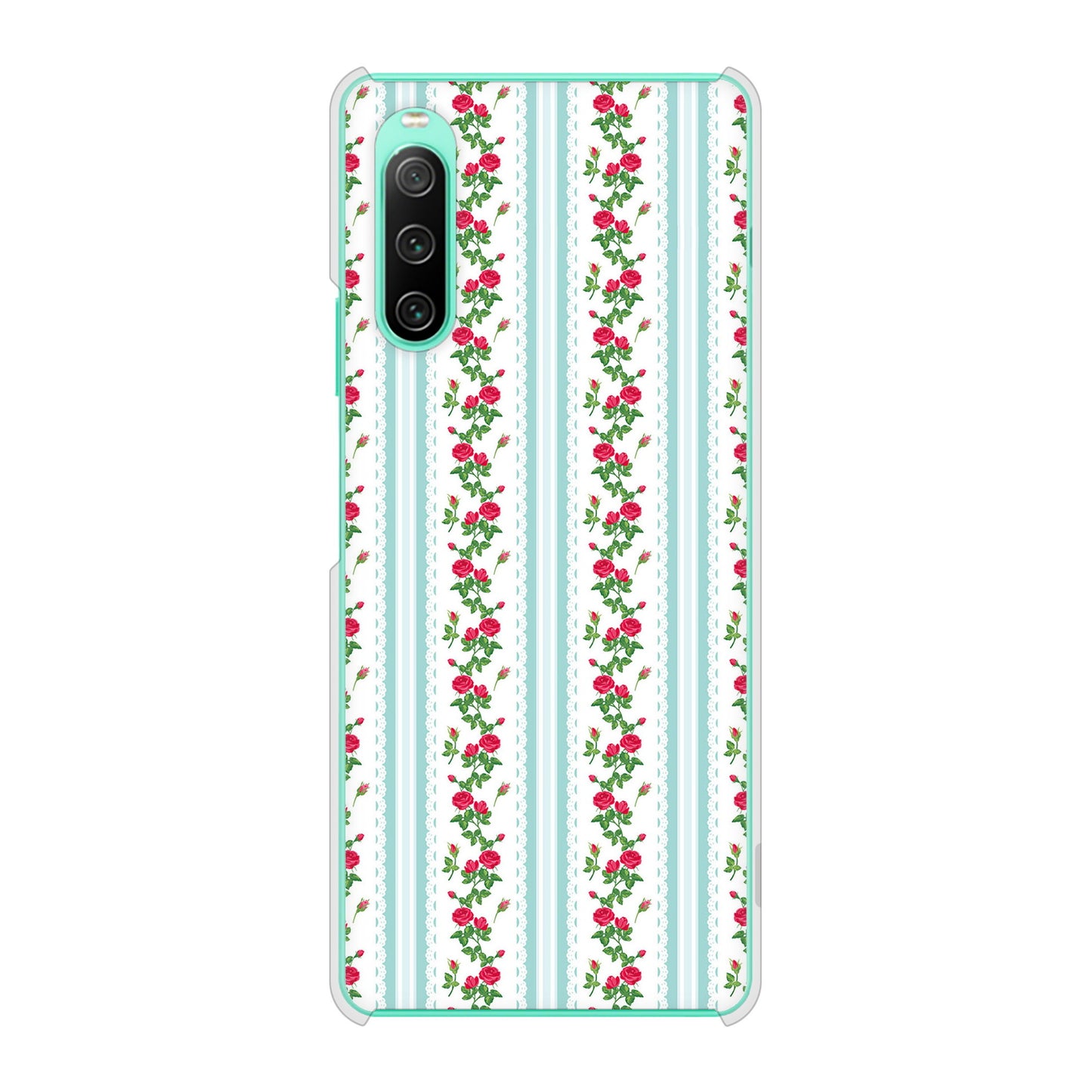 Xperia 10 IV SO-52C docomo 高画質仕上げ 背面印刷 ハードケース イングリッシュガーデン