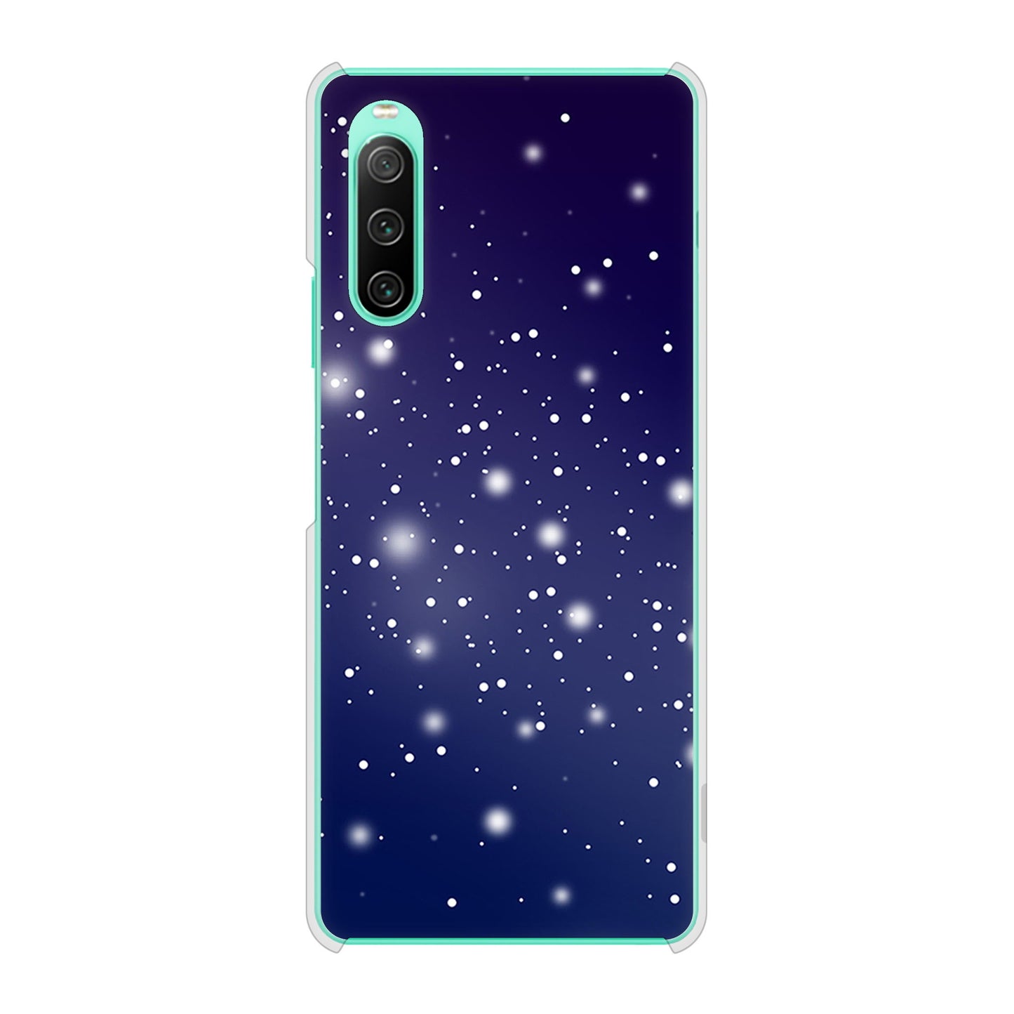 Xperia 10 IV SO-52C docomo 高画質仕上げ 背面印刷 ハードケース 【1271 天空の川】