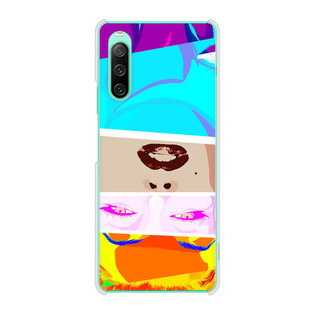 Xperia 10 IV SO-52C docomo 高画質仕上げ 背面印刷 ハードケース マリリンモンローデザイン