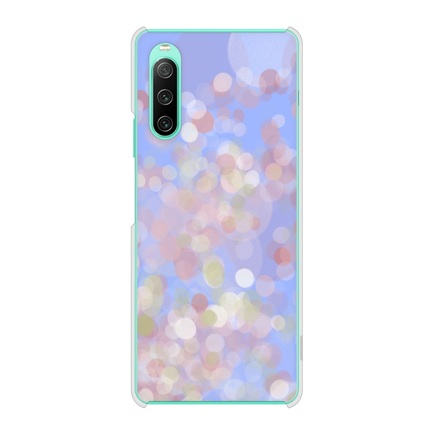 Xperia 10 IV SO-52C docomo 高画質仕上げ 背面印刷 ハードケース パステルアート