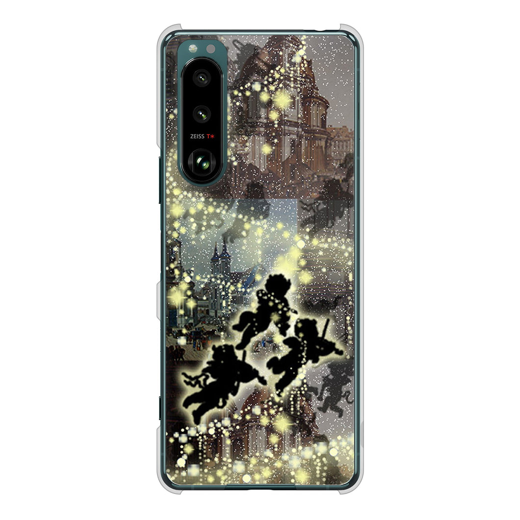 Xperia 5 III SO-53B docomo 高画質仕上げ 背面印刷 ハードケース 【253 天使の音楽隊】