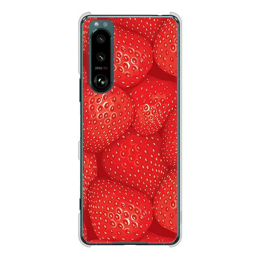 Xperia 5 III SO-53B docomo 高画質仕上げ 背面印刷 ハードケース スイーツ