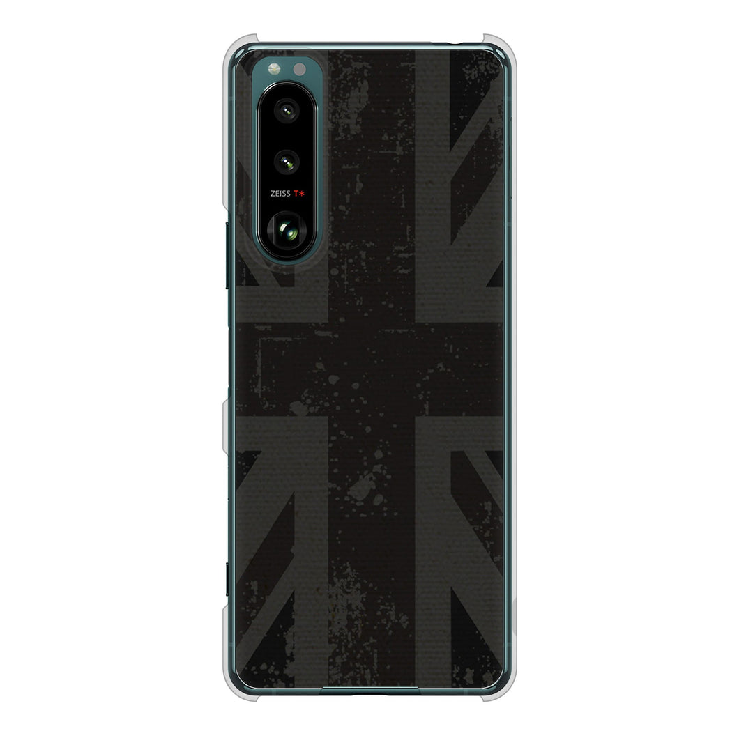 Xperia 5 III SO-53B docomo 高画質仕上げ 背面印刷 ハードケース ユニオンジャック
