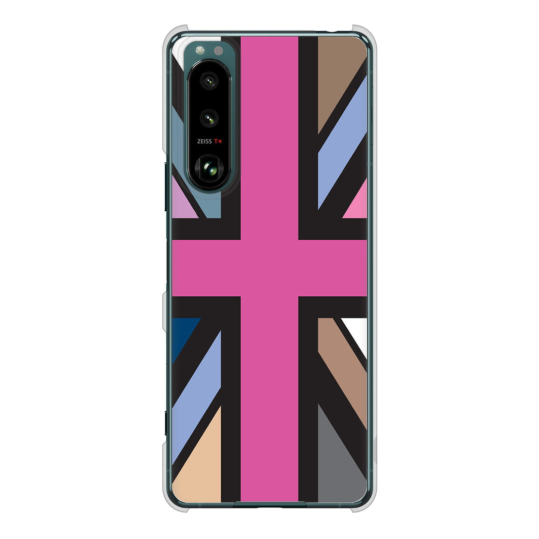 Xperia 5 III SO-53B docomo 高画質仕上げ 背面印刷 ハードケース ユニオンジャック