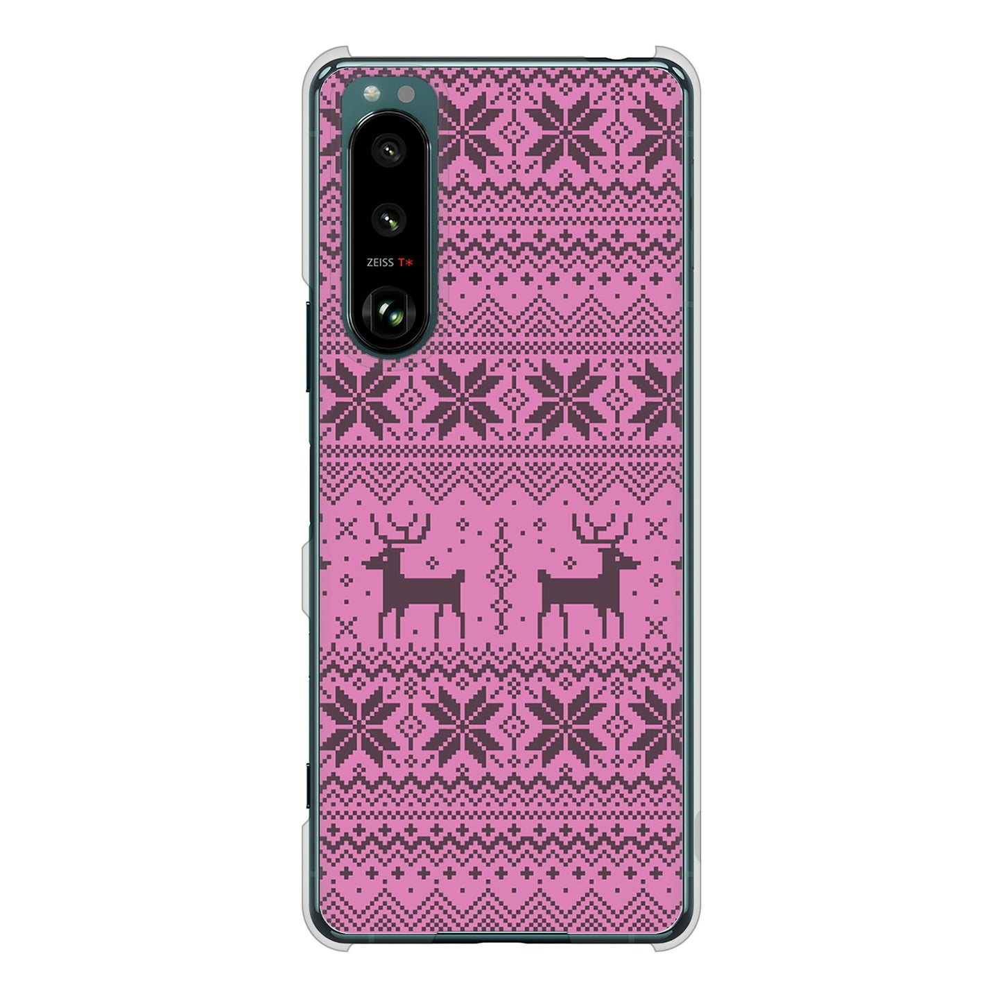 Xperia 5 III SO-53B docomo 高画質仕上げ 背面印刷 ハードケース クリスマス
