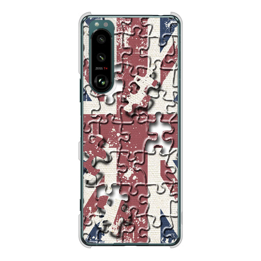 Xperia 5 III SO-53B docomo 高画質仕上げ 背面印刷 ハードケース ユニオンジャック