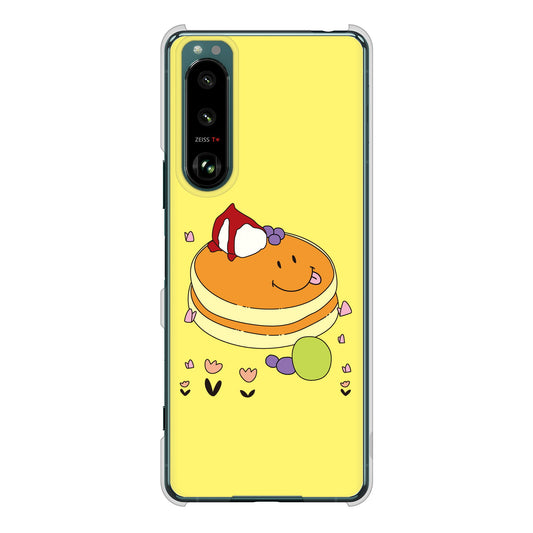 Xperia 5 III SO-53B docomo 高画質仕上げ 背面印刷 ハードケース スイーツイラスト