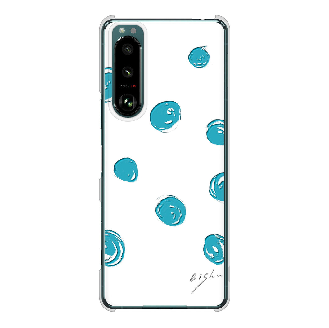 Xperia 5 III SO-53B docomo 高画質仕上げ 背面印刷 ハードケース 大野詠舟 手描きシンプル