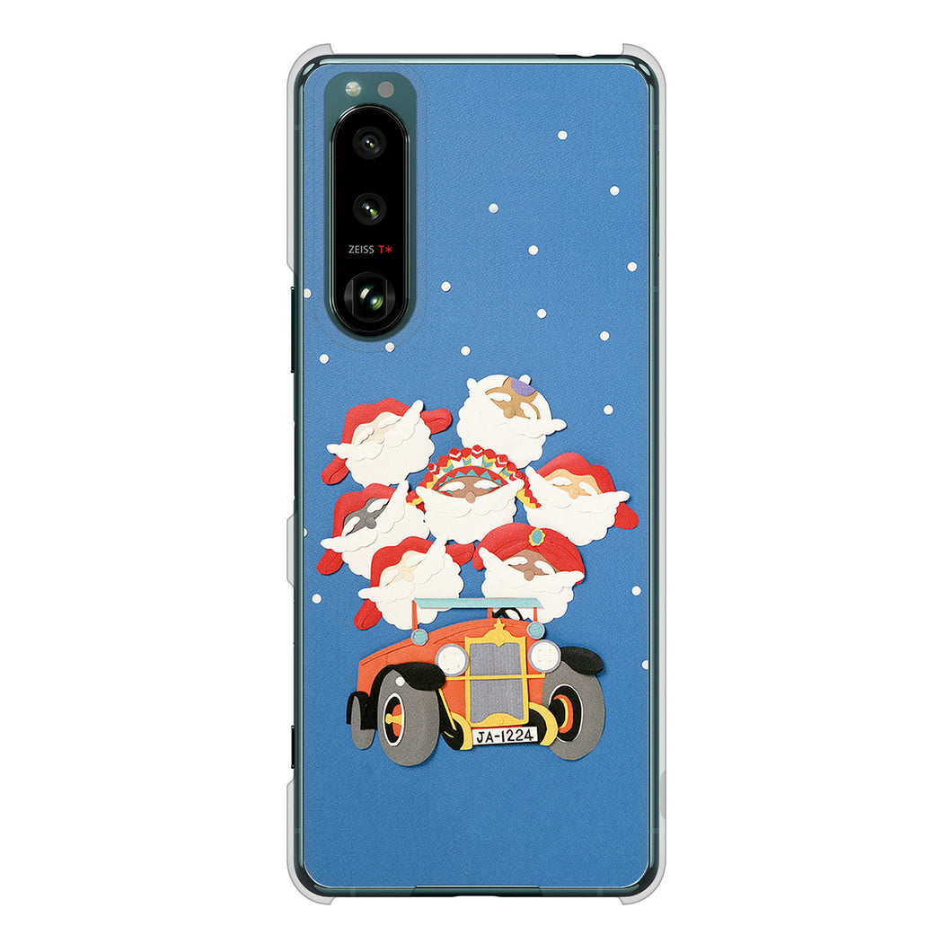 Xperia 5 III SO-53B docomo 高画質仕上げ 背面印刷 ハードケース クリスマス