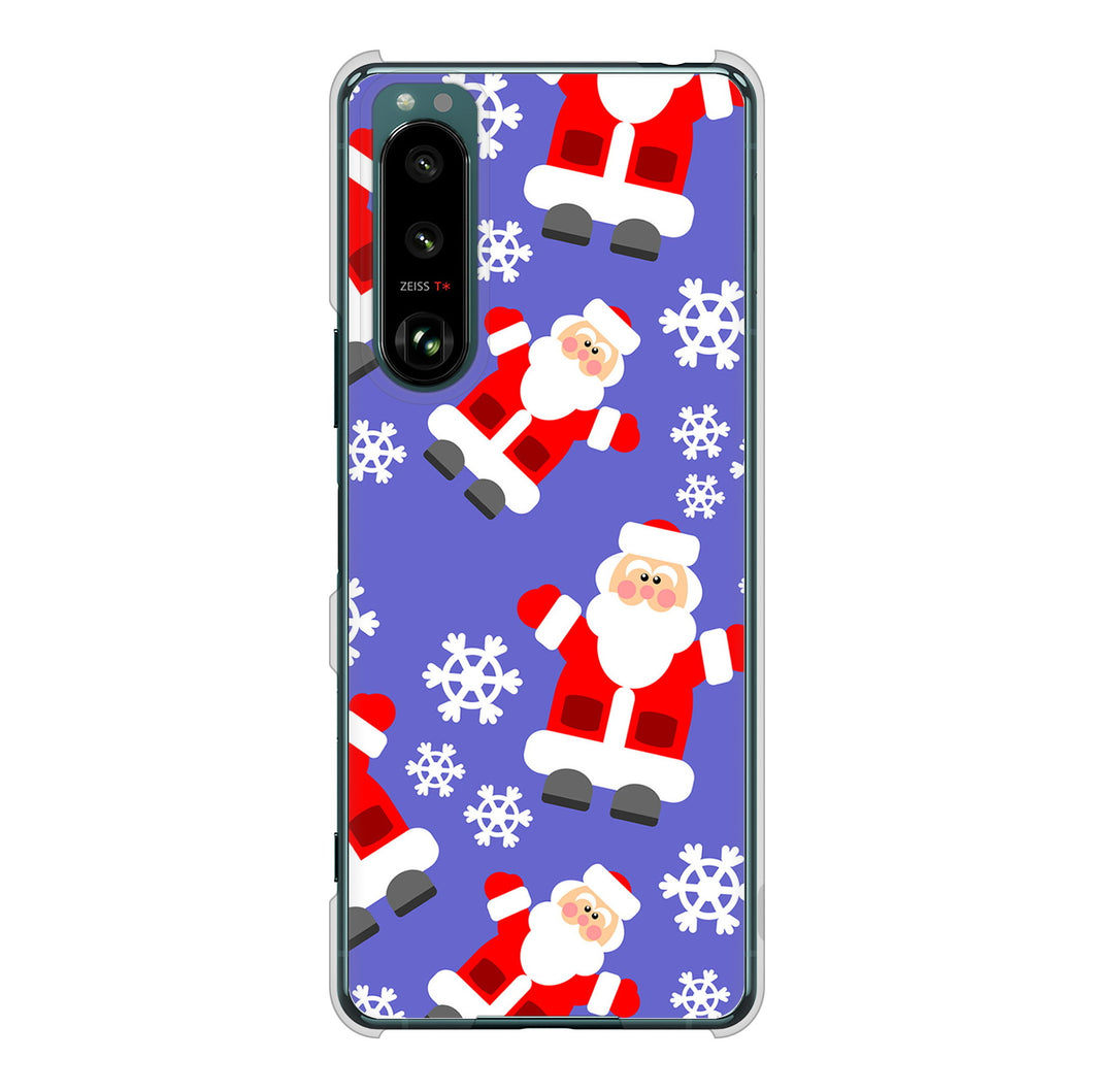 Xperia 5 III SO-53B docomo 高画質仕上げ 背面印刷 ハードケース クリスマス