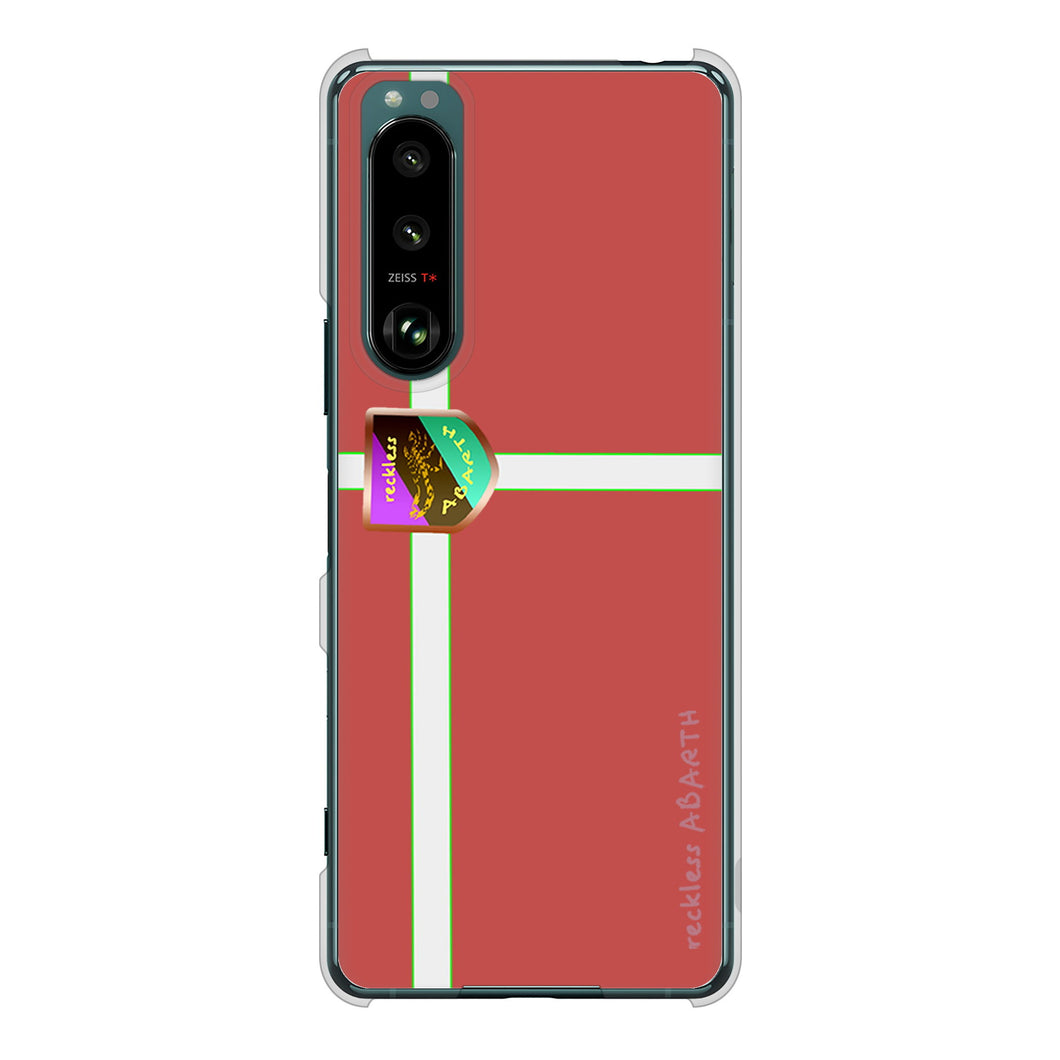 Xperia 5 III SO-53B docomo 高画質仕上げ 背面印刷 ハードケース アバルト