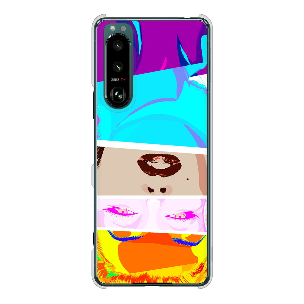 Xperia 5 III SO-53B docomo 高画質仕上げ 背面印刷 ハードケース マリリンモンローデザイン