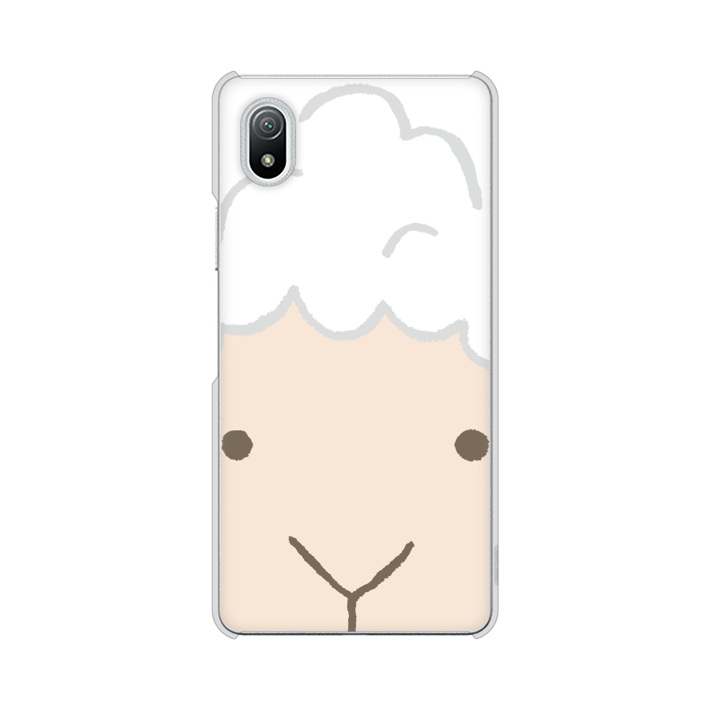 Xperia Ace III SO-53C docomo 高画質仕上げ 背面印刷 ハードケース ドアップアニマル