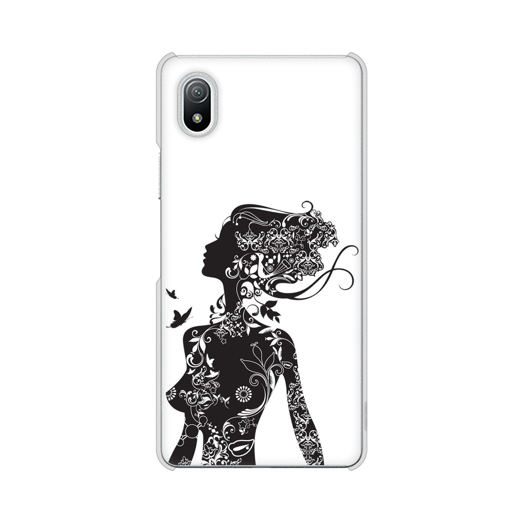 Xperia Ace III SO-53C docomo 高画質仕上げ 背面印刷 ハードケース 【384 ボディアート】