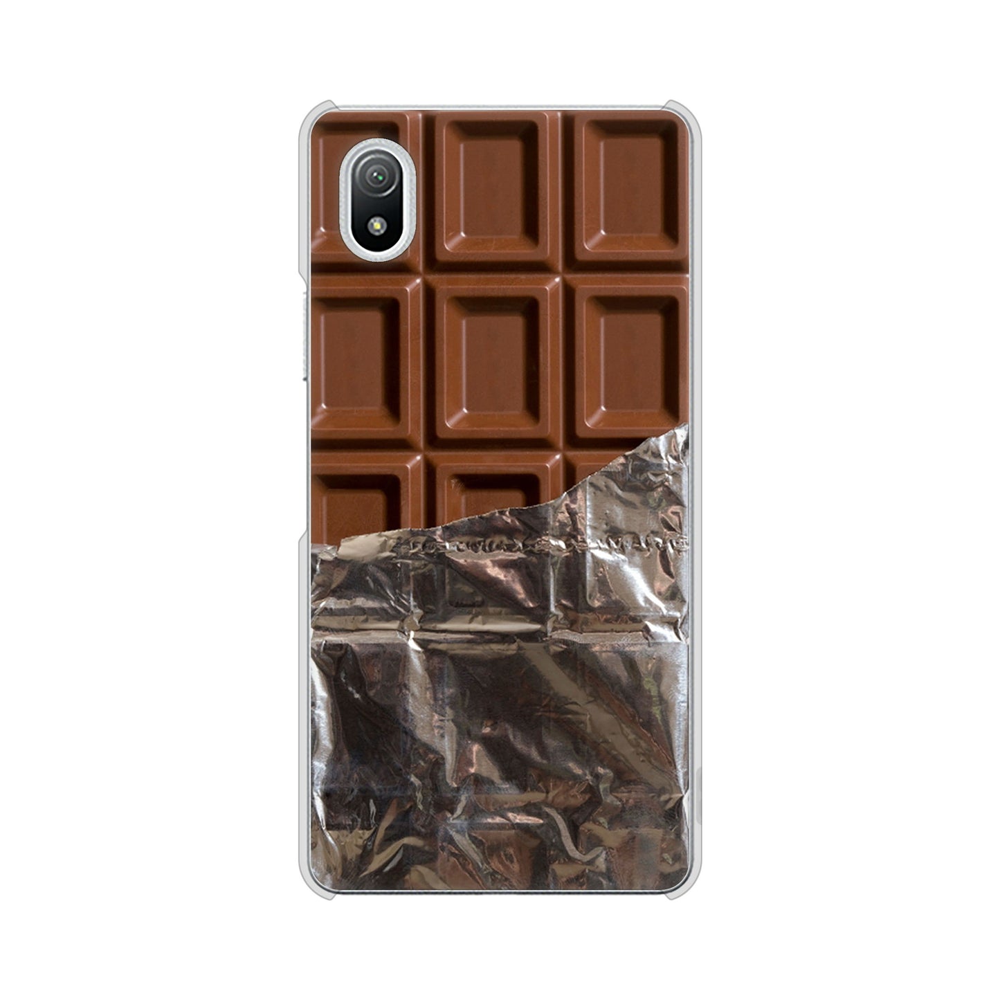 Xperia Ace III SO-53C docomo 高画質仕上げ 背面印刷 ハードケース 板チョコ