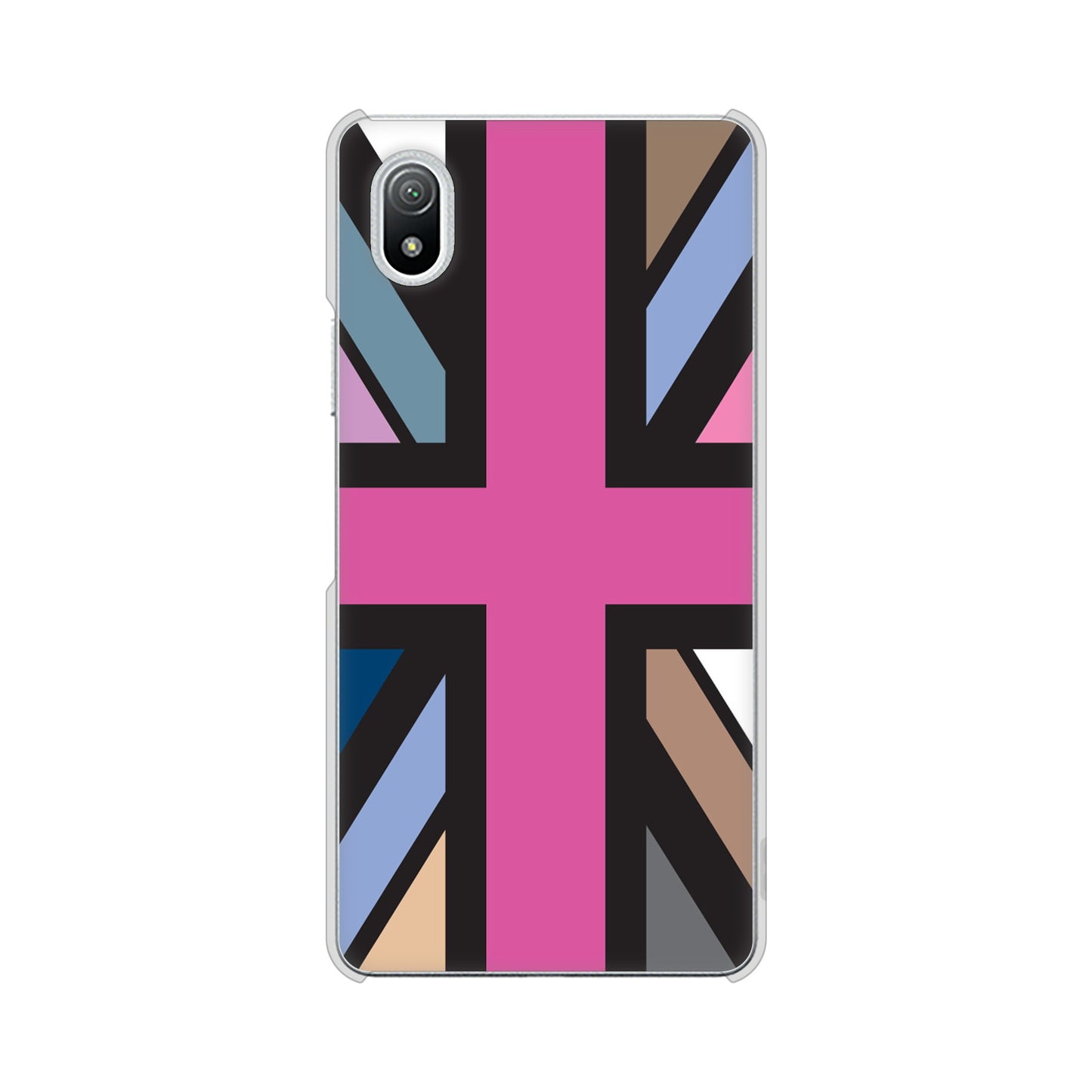 Xperia Ace III SO-53C docomo 高画質仕上げ 背面印刷 ハードケース ユニオンジャック