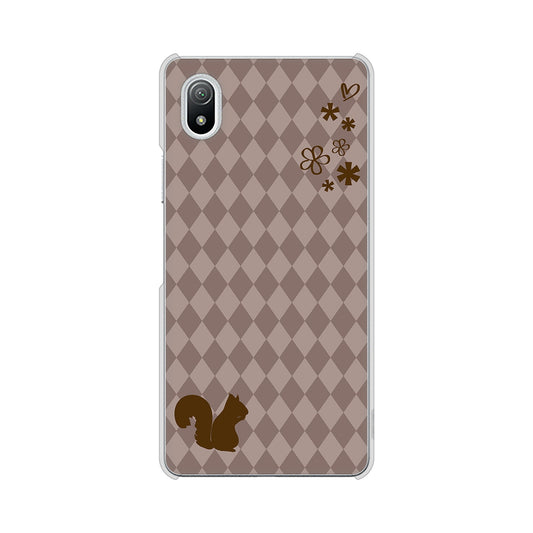 Xperia Ace III SO-53C docomo 高画質仕上げ 背面印刷 ハードケース 【515 リス】