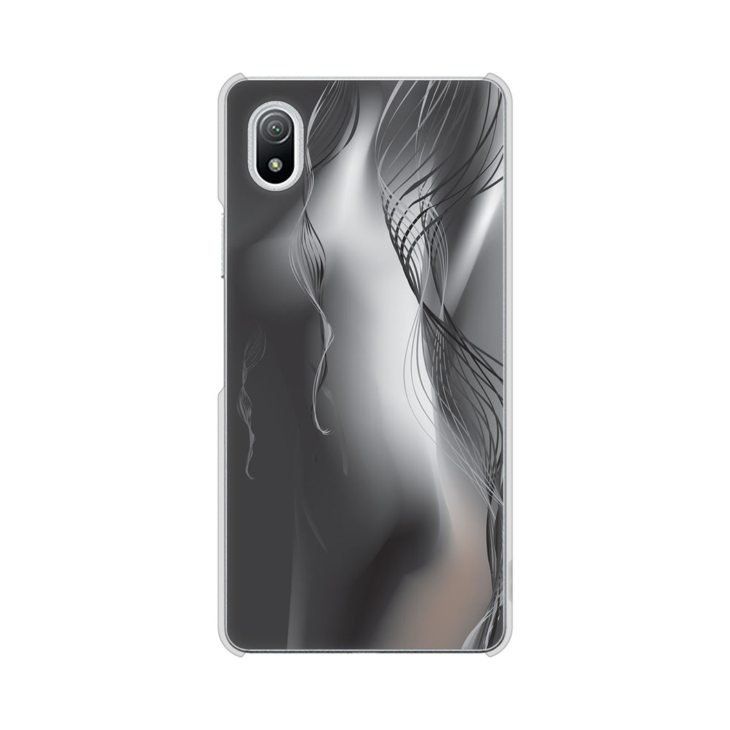 Xperia Ace III SO-53C docomo 高画質仕上げ 背面印刷 ハードケース 【566 ボディウォール】