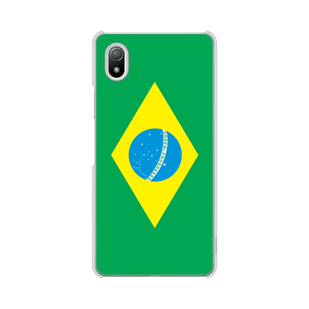 Xperia Ace III SO-53C docomo 高画質仕上げ 背面印刷 ハードケース 国旗