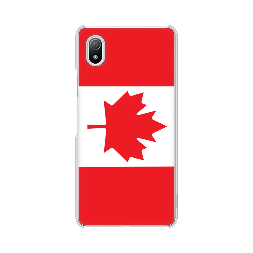 Xperia Ace III SO-53C docomo 高画質仕上げ 背面印刷 ハードケース 国旗