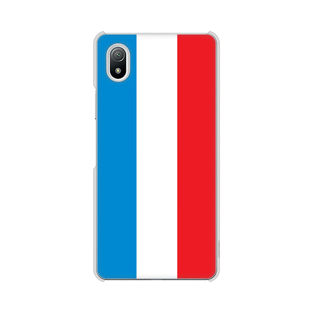 Xperia Ace III SO-53C docomo 高画質仕上げ 背面印刷 ハードケース 国旗